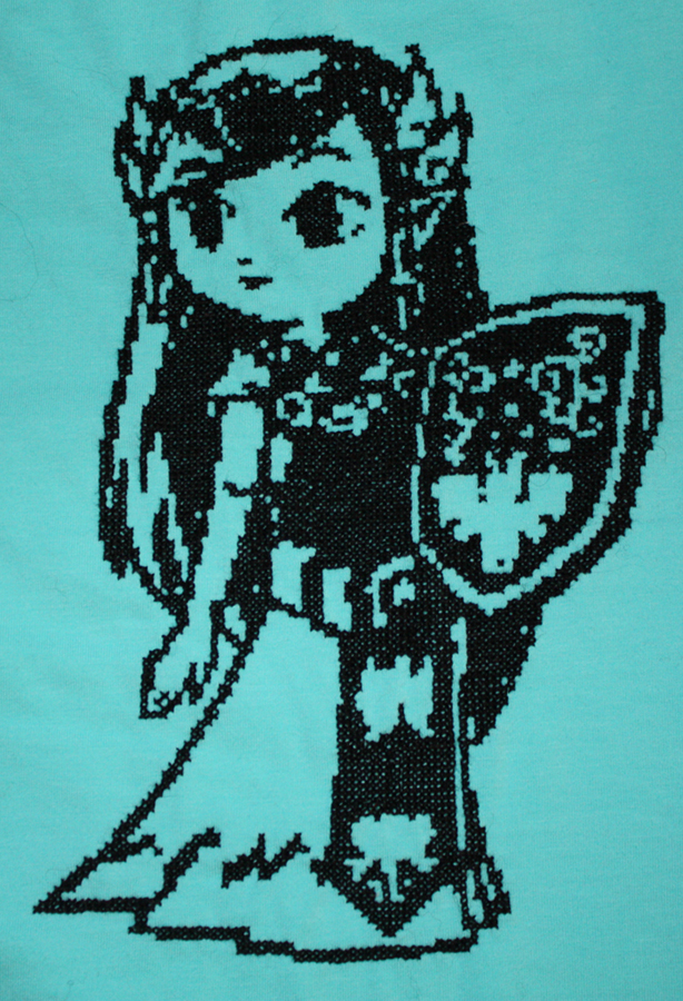 Zelda cross stitch