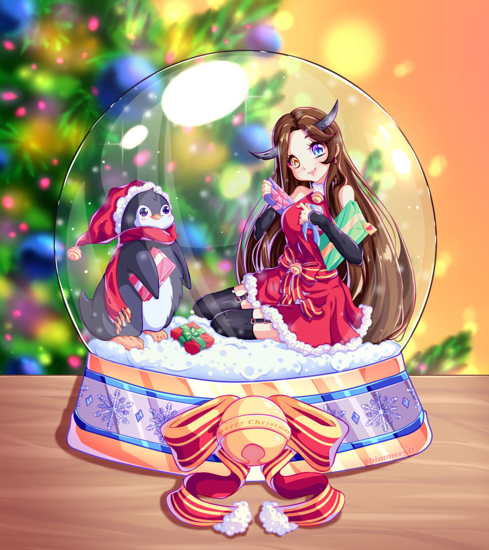 [+Speedpaint] Secret Santa - Akuma Mizuki