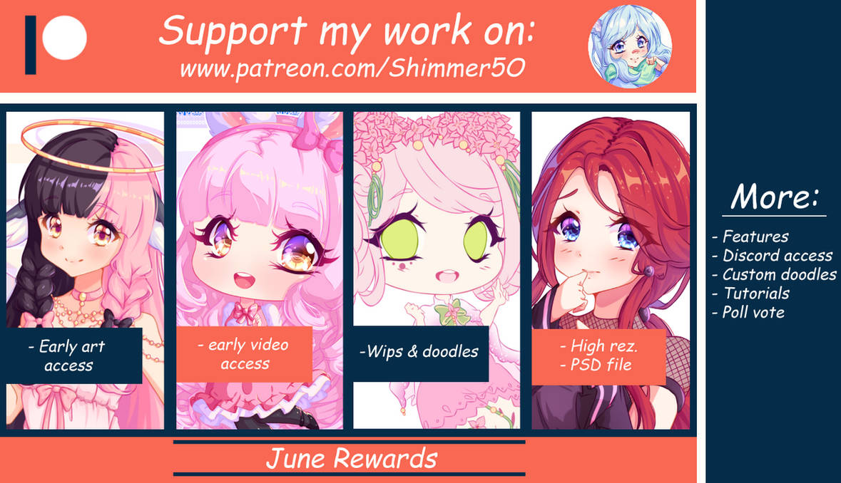 Patreon June pack by Shimmer5O