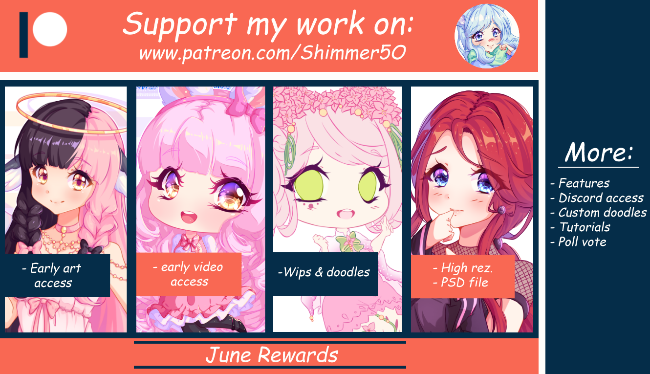 Patreon June pack by Shimmer5O