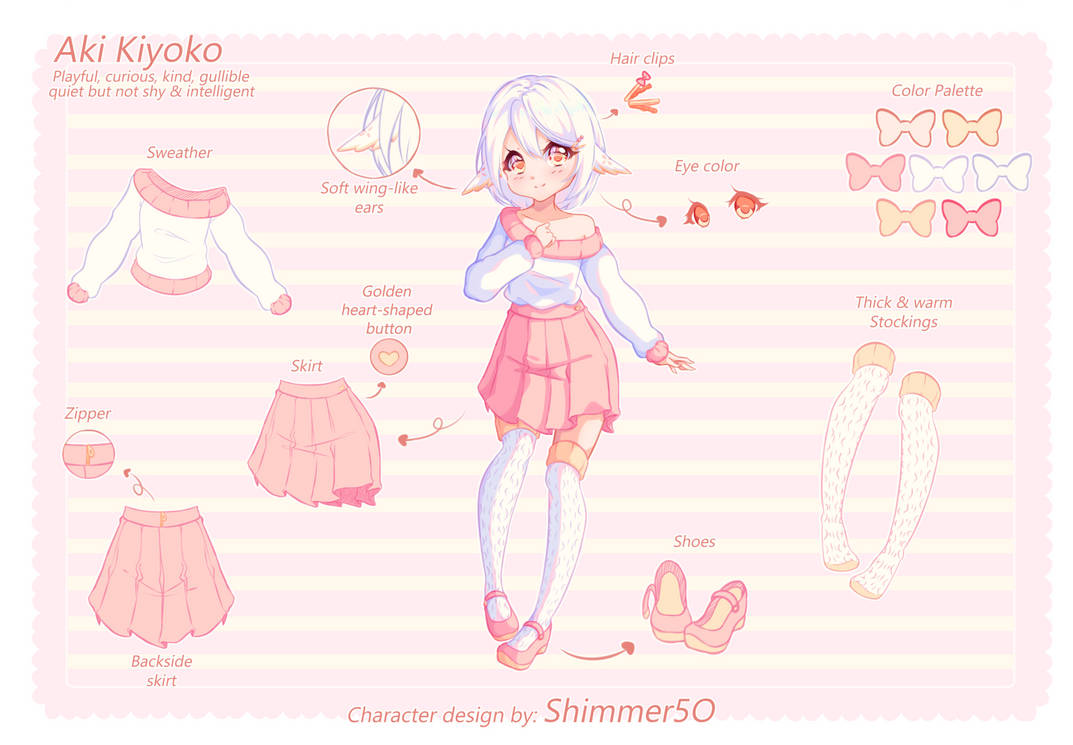 Character Design Patreon Reward - Xaluara by Shimmer5O