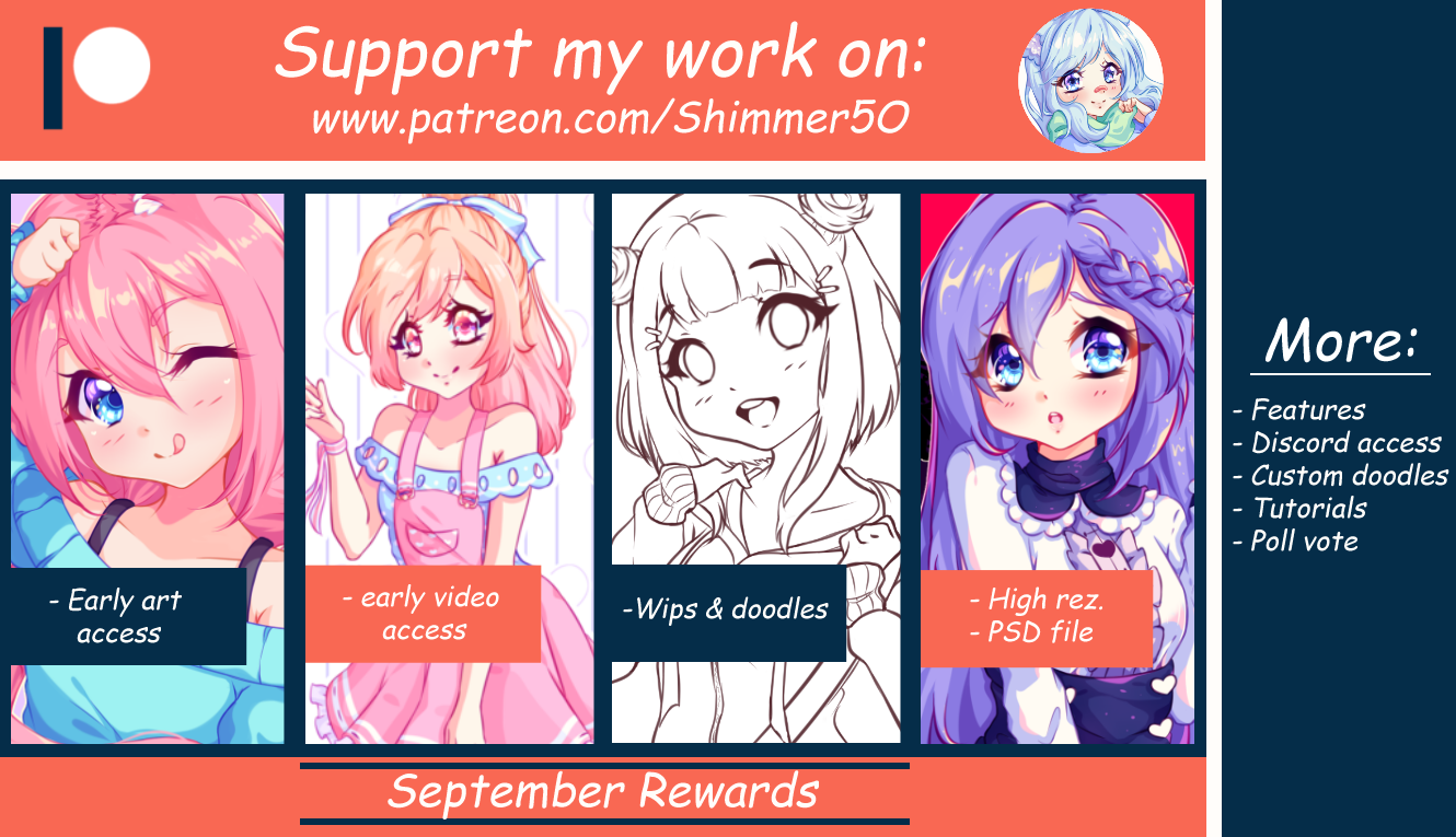 Patreon September pack by Shimmer5O