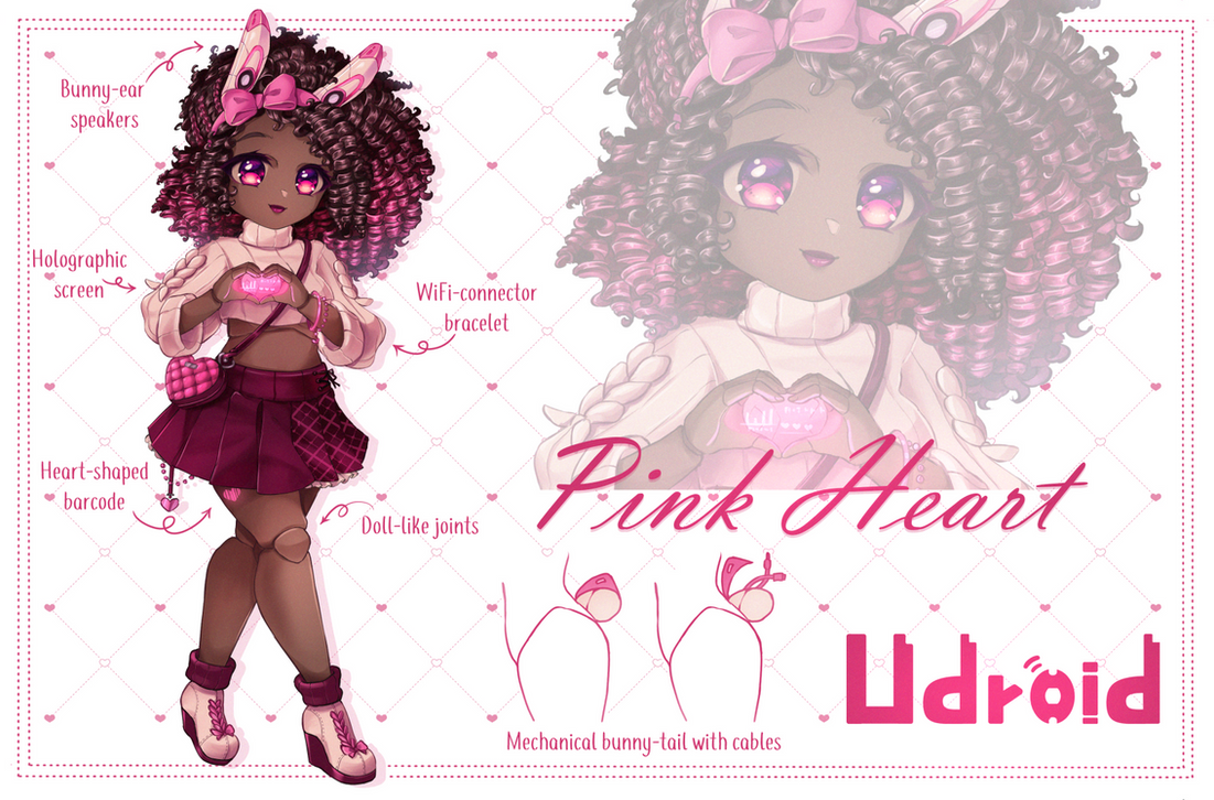 [Udroid Valentine Event] Enchanting Pink Hearts