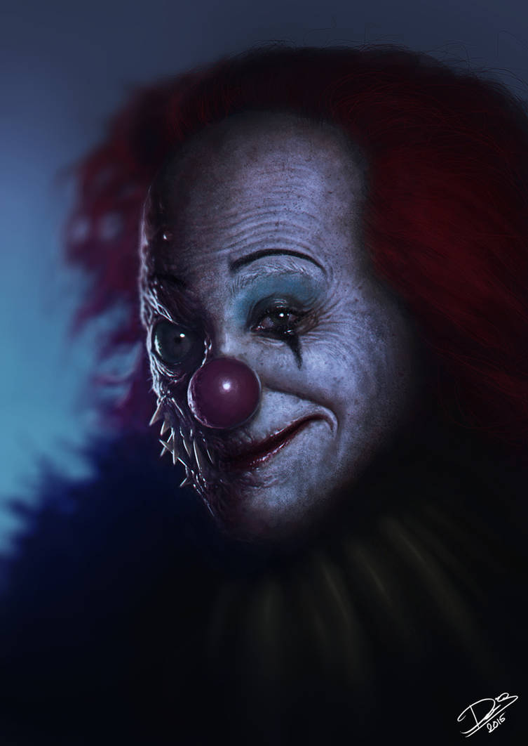 My version of Pennywise by Disse86