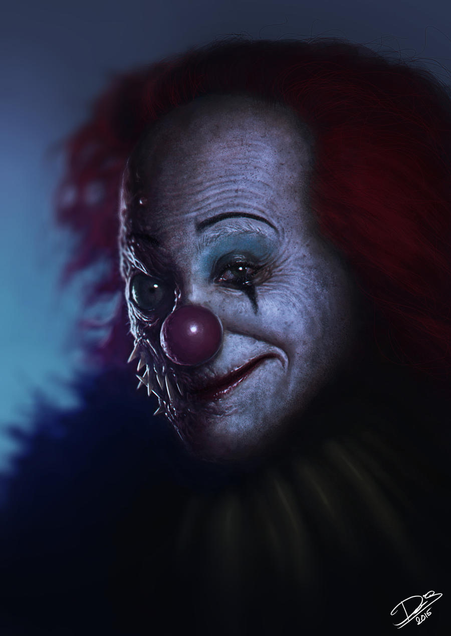 My version of Pennywise by Disse86