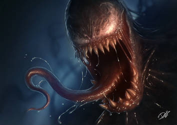 Venom Close-up by Disse86