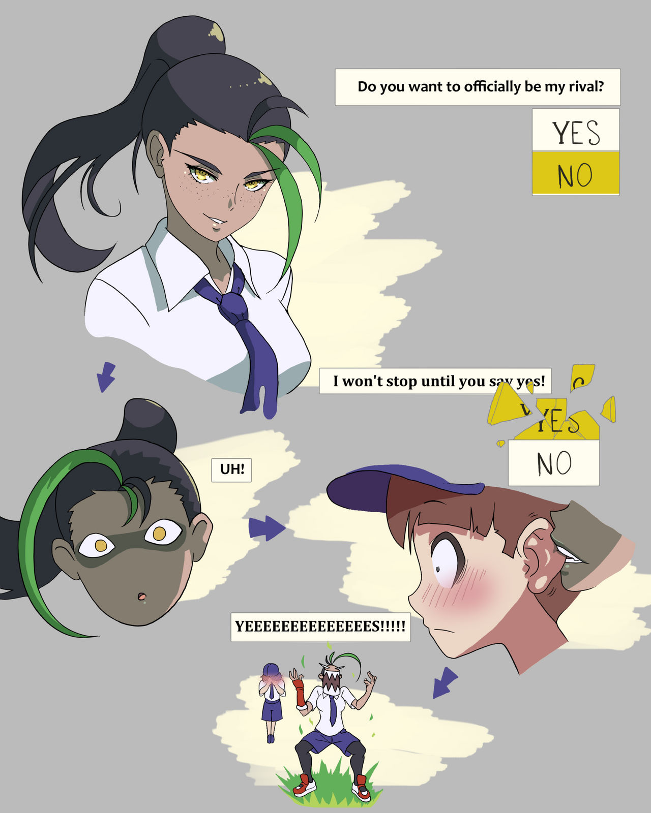 Nemona R64 remake nemona by puffy-crow on DeviantArt