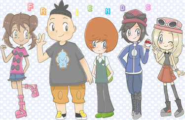 Pokemon X and Y : Rivals and friends