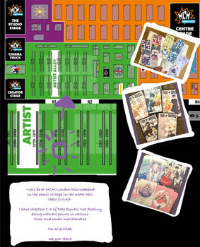 MCM London table location.