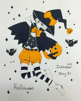 Inktober 2019 Day 31: Halloween