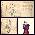 Kendall Schmidt - Confetti Falling [Draw] by CrayolaWasHere