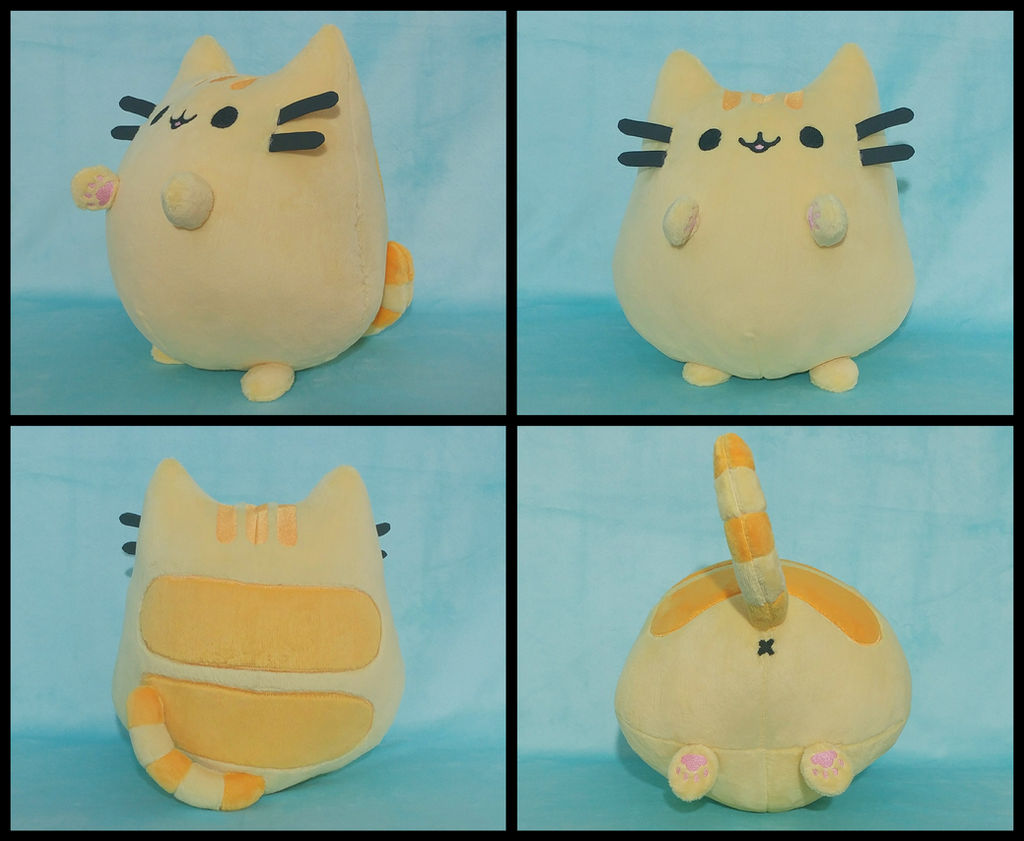 Plusheen the Cat - Orange! by StarfulStitches on DeviantArt