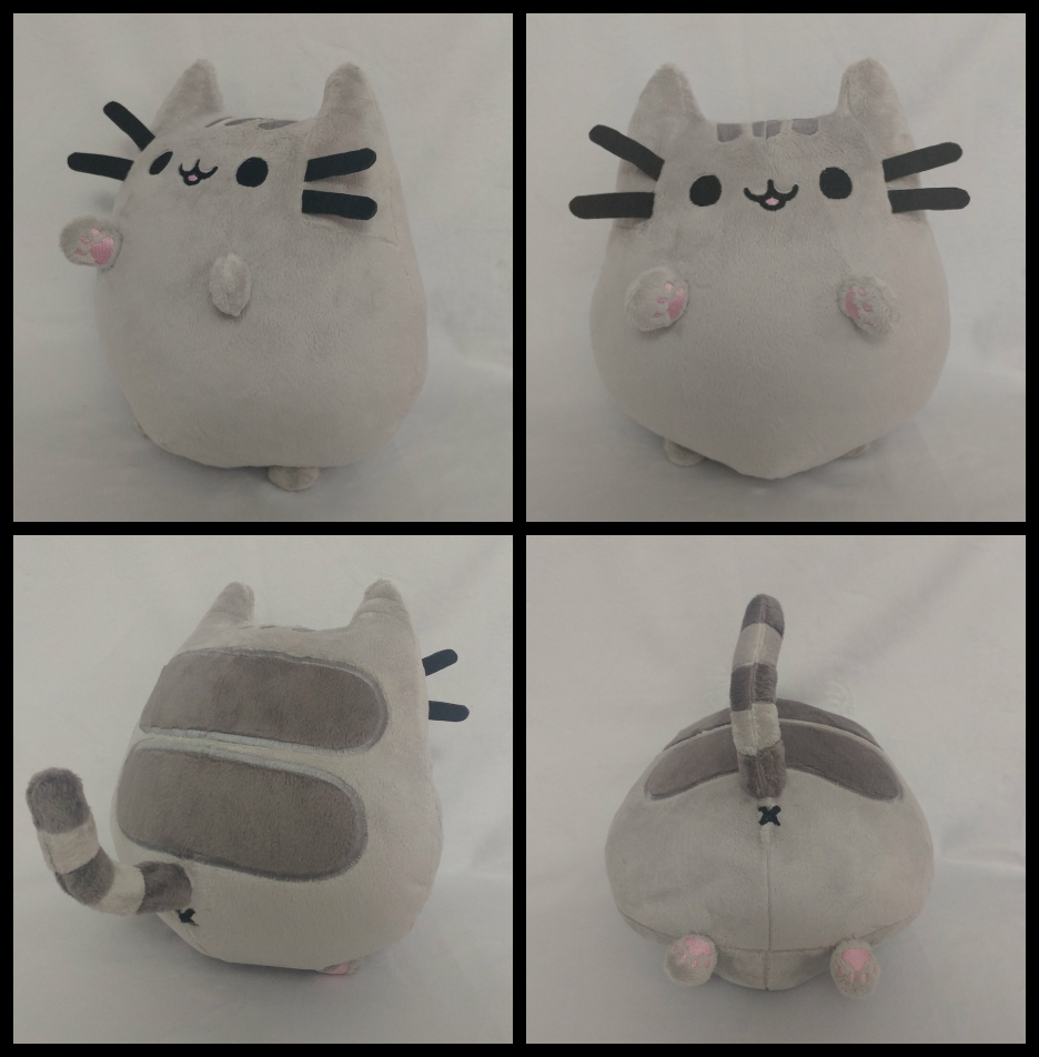 Plusheen the Cat - Grey! by StarfulStitches on DeviantArt