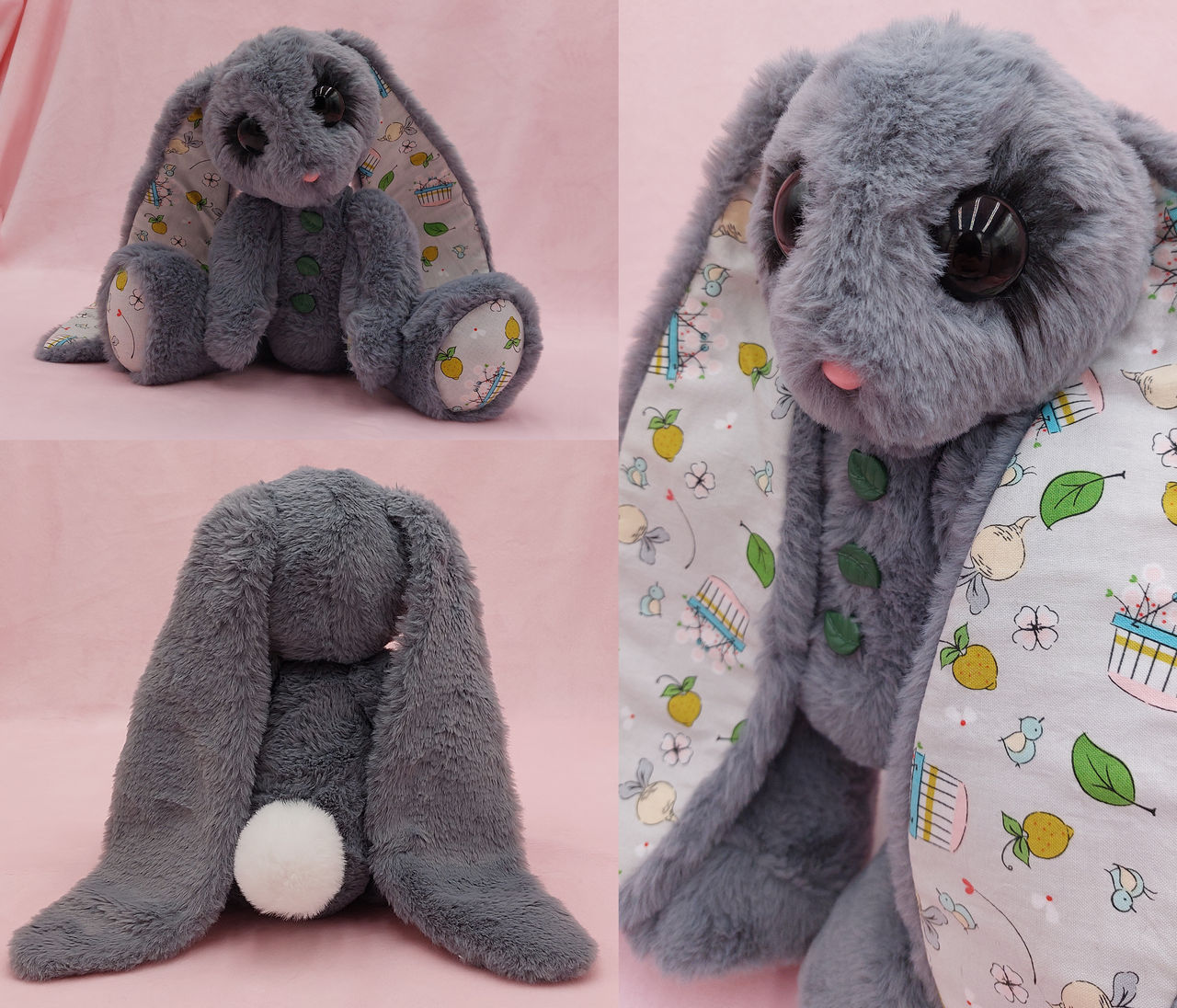 Lemon Bunny - OOAK Bunny Rabbit Plush Doll by StarfulStitches on DeviantArt