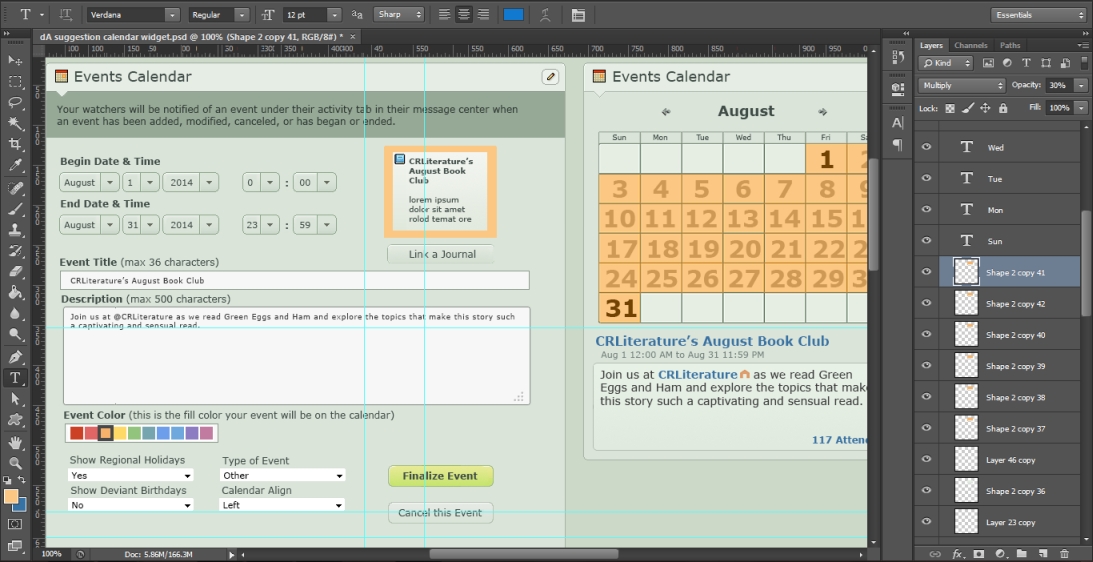 Events Calendar 3.0 sneekypeeky