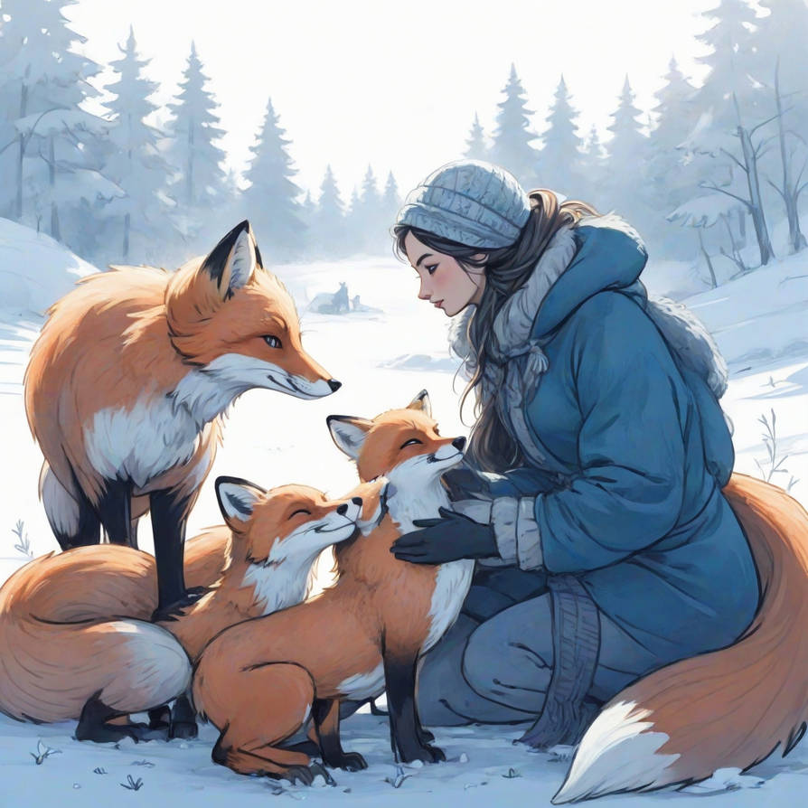 Goodbye Fox A deep friendship between fox and human by GiorgioQuePee8081 on DeviantArt