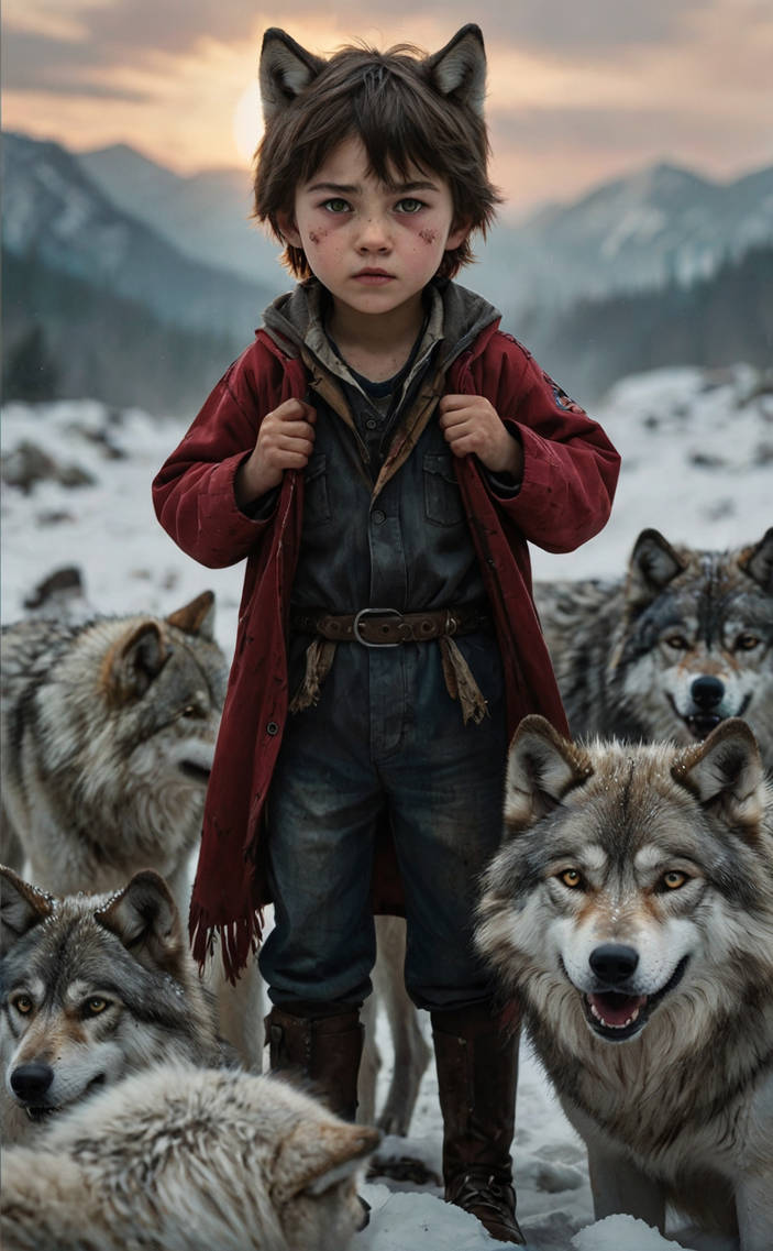 Boy Wolves A boy who grew up being raised by wolves by GiorgioQuePee8081 on DeviantArt