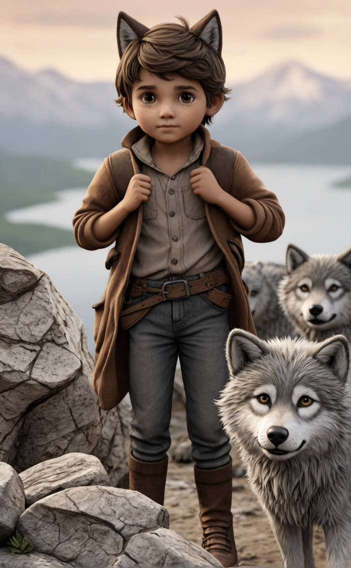 Boy Wolves A boy who grew up being raised by wolves by GiorgioQuePee8081 on DeviantArt