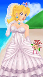 Game Art: Princess Peach (Wedding Dress)