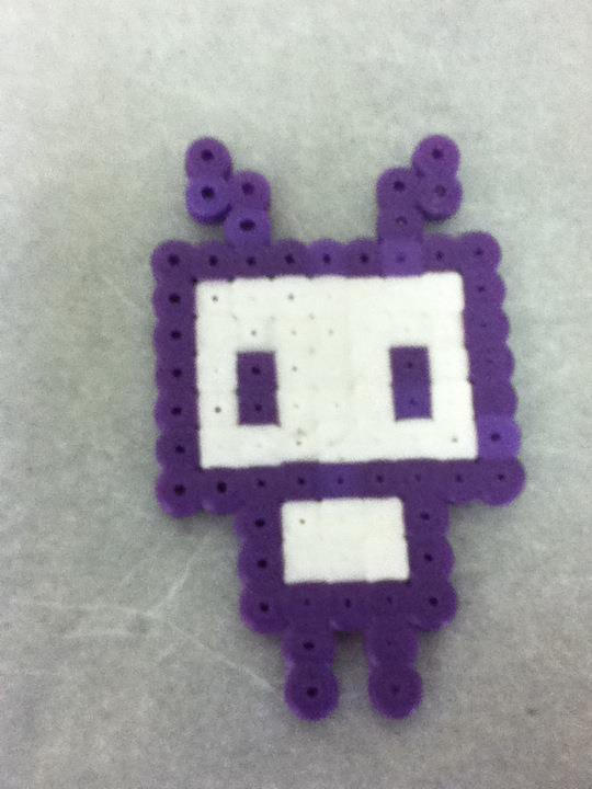 Perler Raboot -Perler- Robot by OtakuLuka on DeviantArt