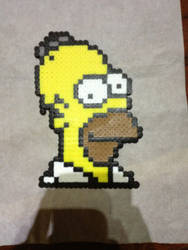 -Perler- Homer Simpson