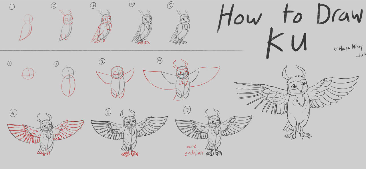 How to Draw Ku (Step by Step) by Shupa-Mikey on DeviantArt