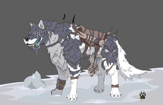 Orruk War Wolf