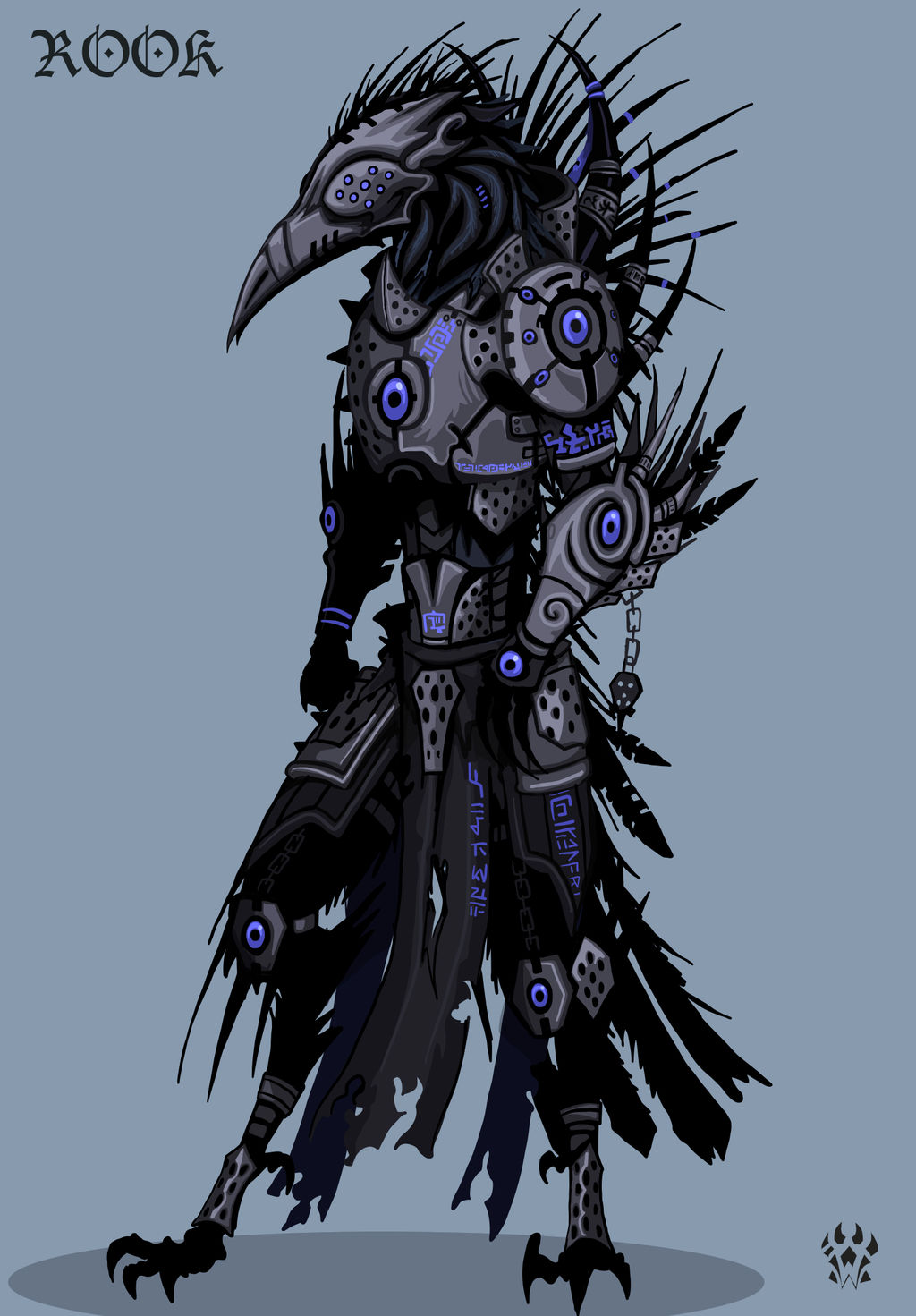 Beautiful Human Rook Rook - concept by Wolfdog-ArtCorner on DeviantArt