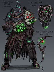 ARAXIS HYBRID GEAR - Concept Runescape by Wolfdog-ArtCorner