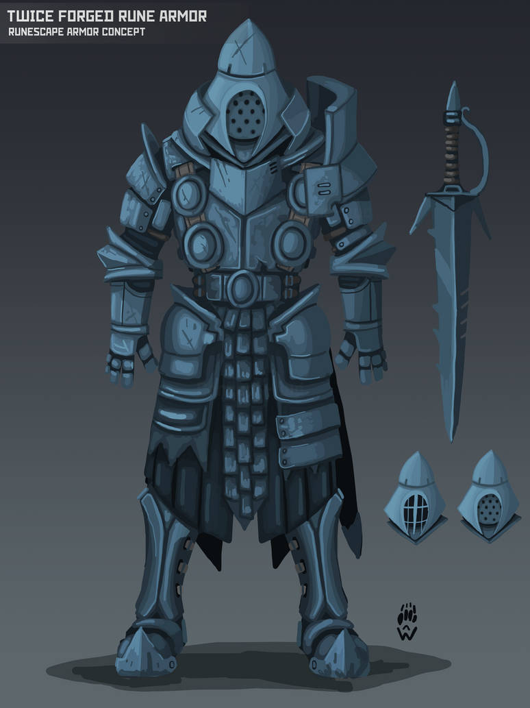 Twice Forged Rune Armor by Wolfdog-ArtCorner on DeviantArt