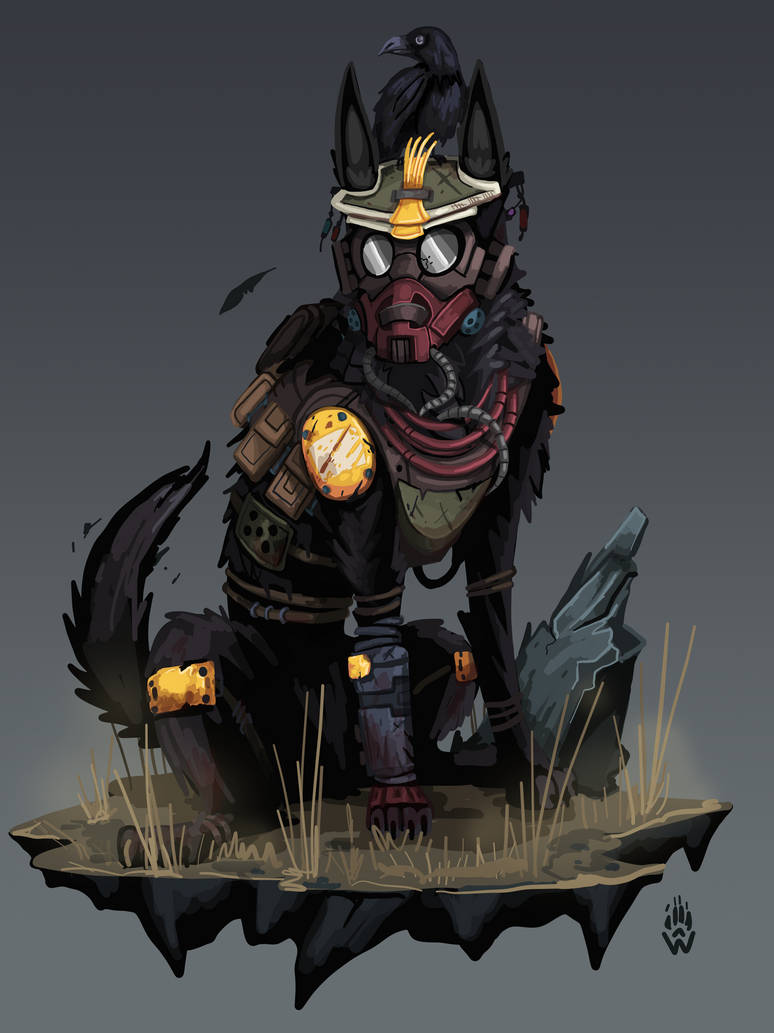 Bloodhounds Dog Apex Legends By Wolfdog Artcorner On