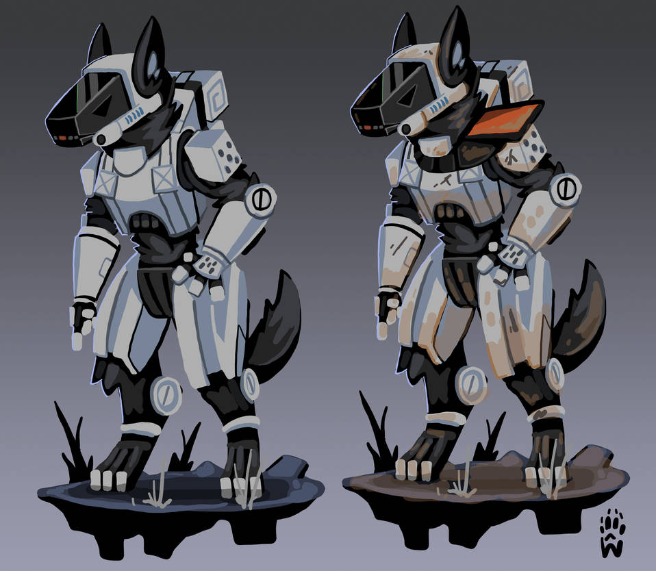 Protogen Troopers by Wolfdog-ArtCorner on DeviantArt