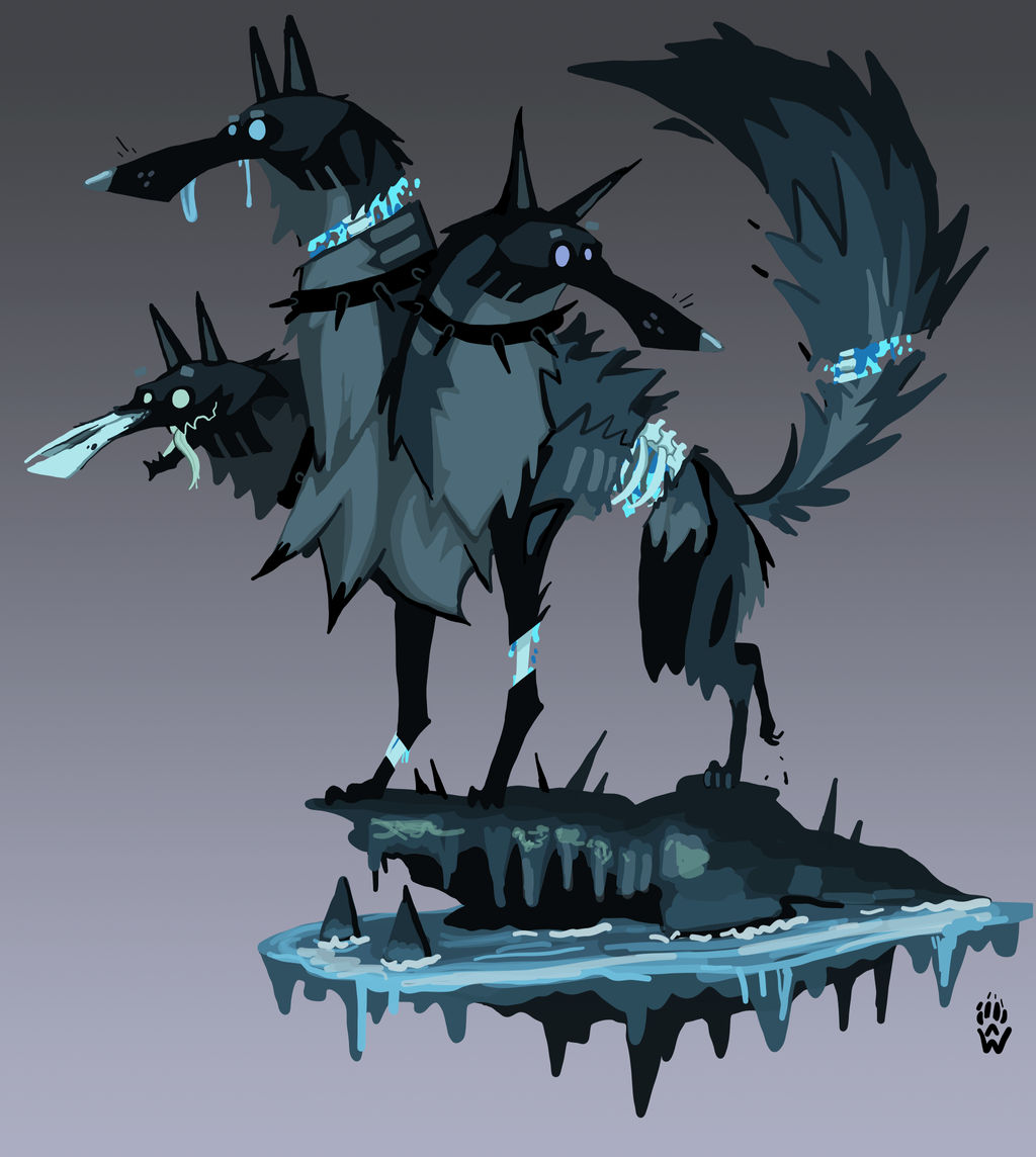 Syberus Wolves Cerberus by Wolfdog-ArtCorner on DeviantArt