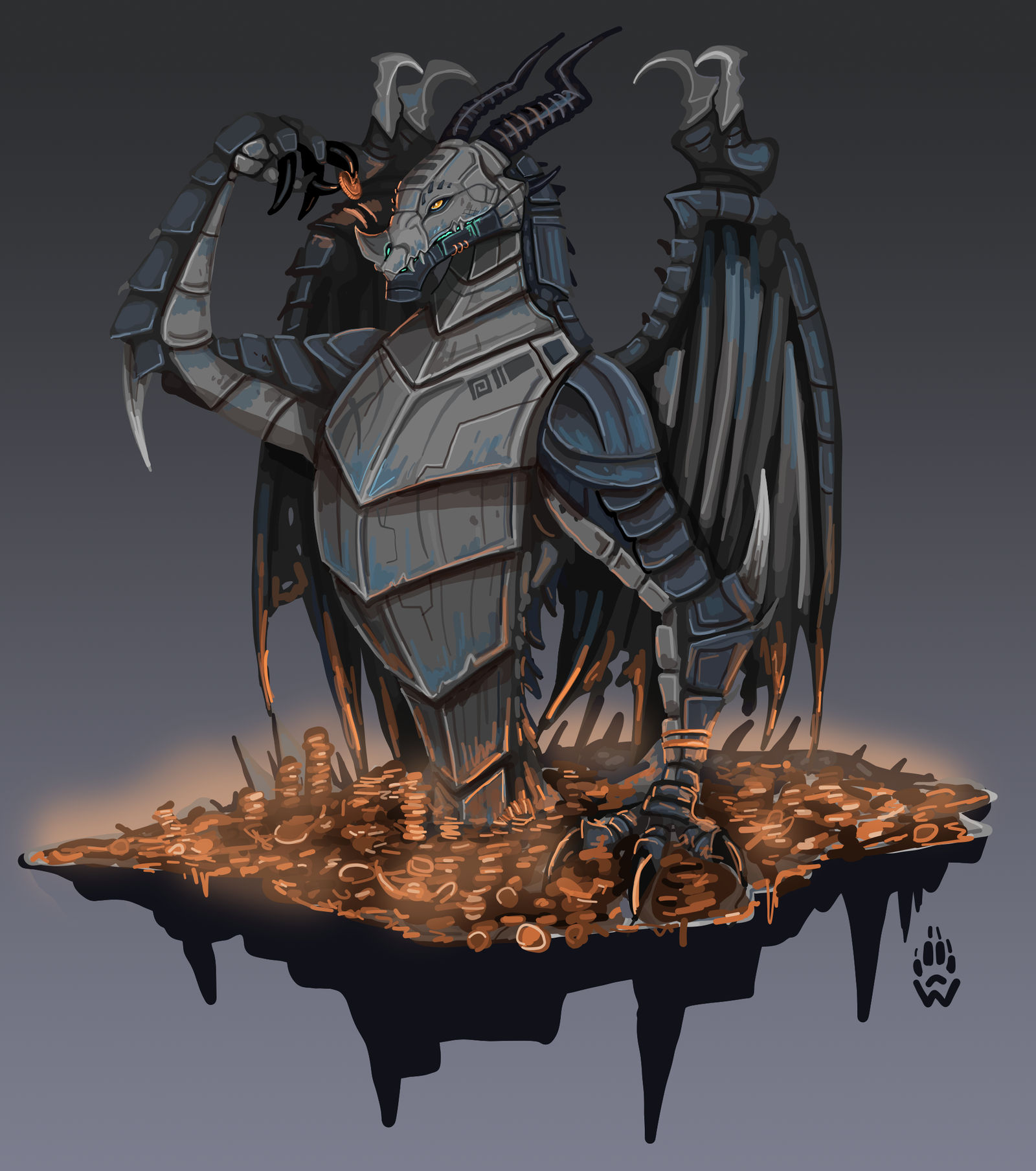 Fafnir Monster Fafnir by Wolfdog-ArtCorner on DeviantArt