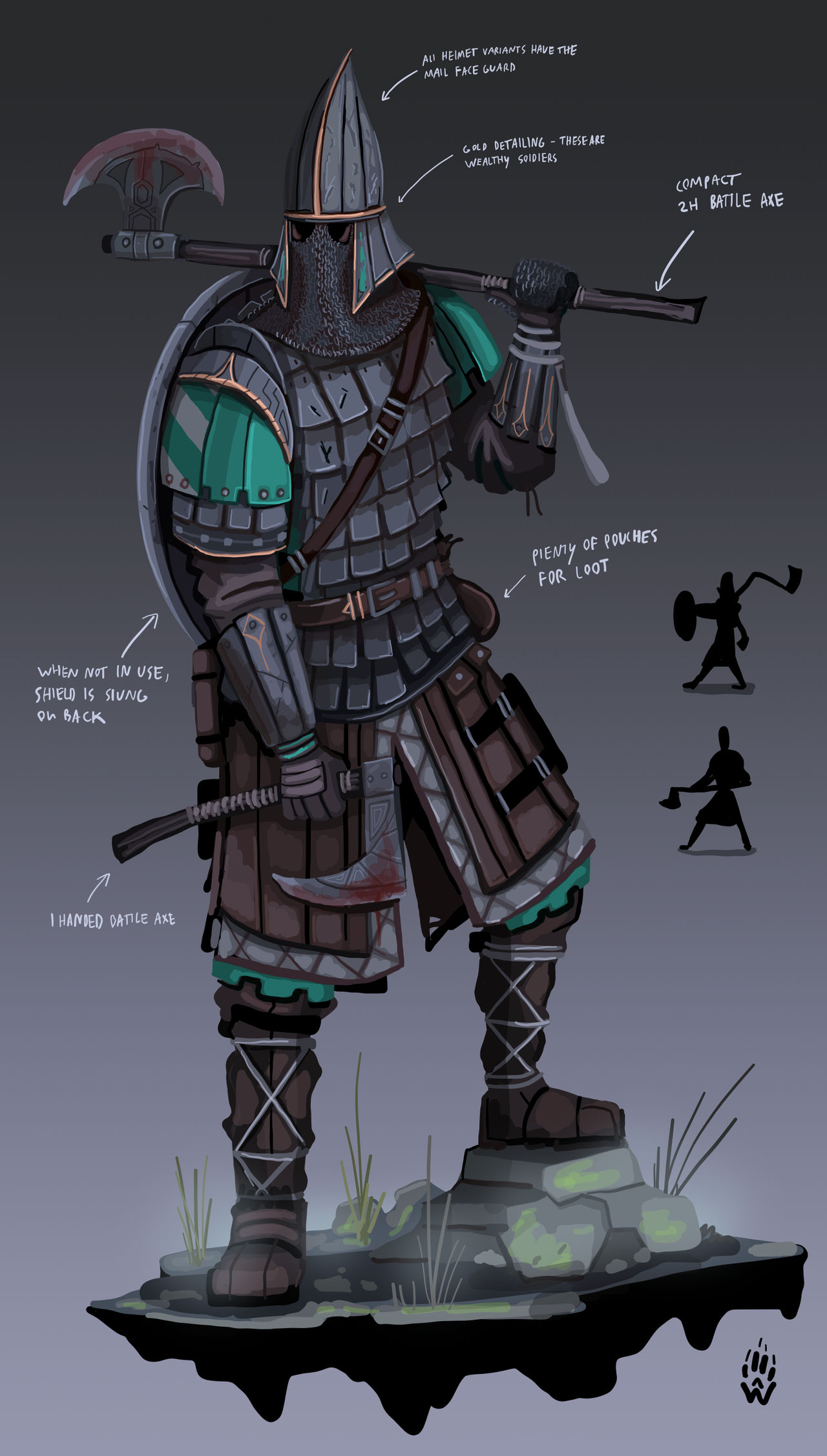 Varangian Guard For Honor by WolfdogArtCorner on DeviantArt