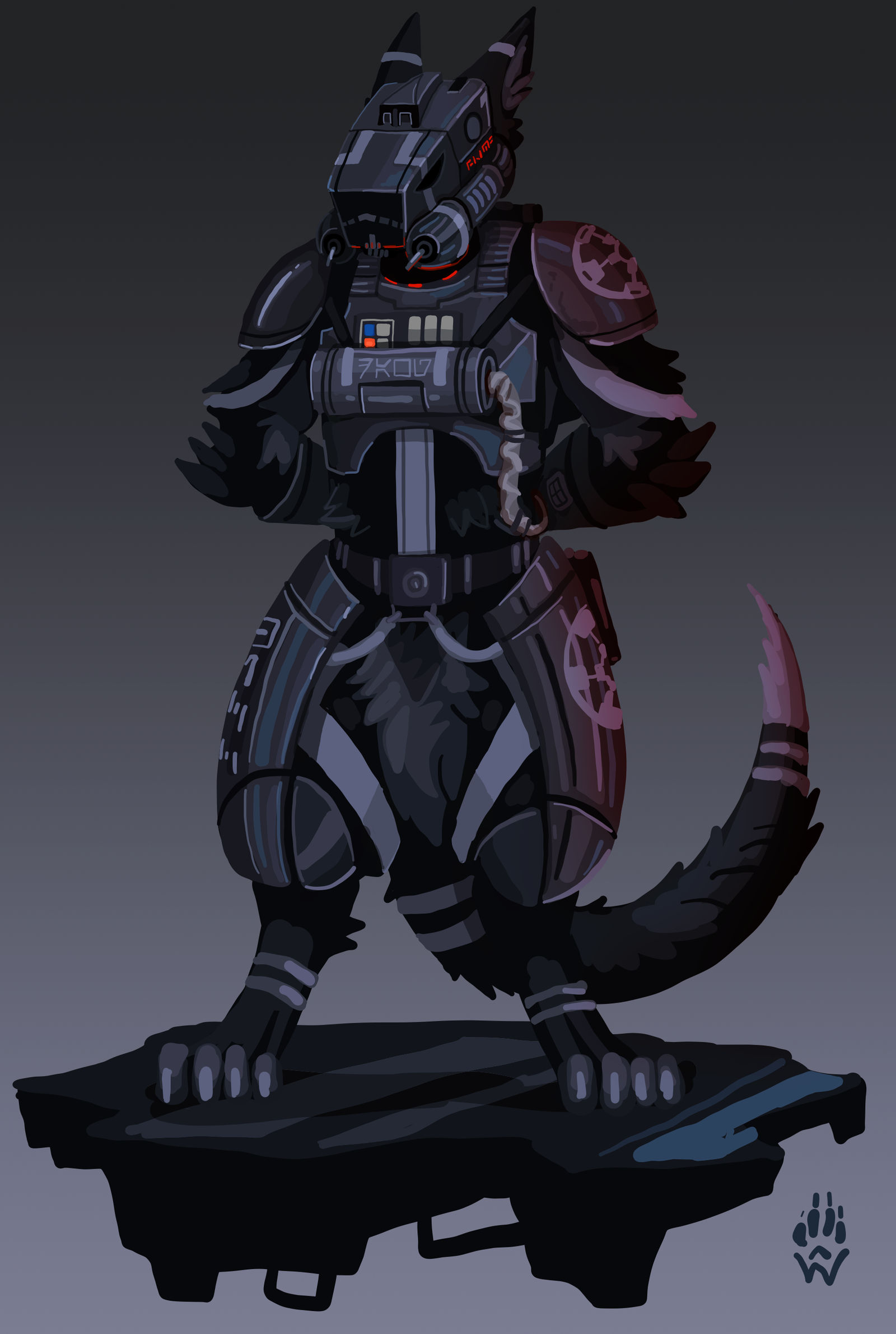 Tie Pilot Protogen by Wolfdog-ArtCorner on DeviantArt