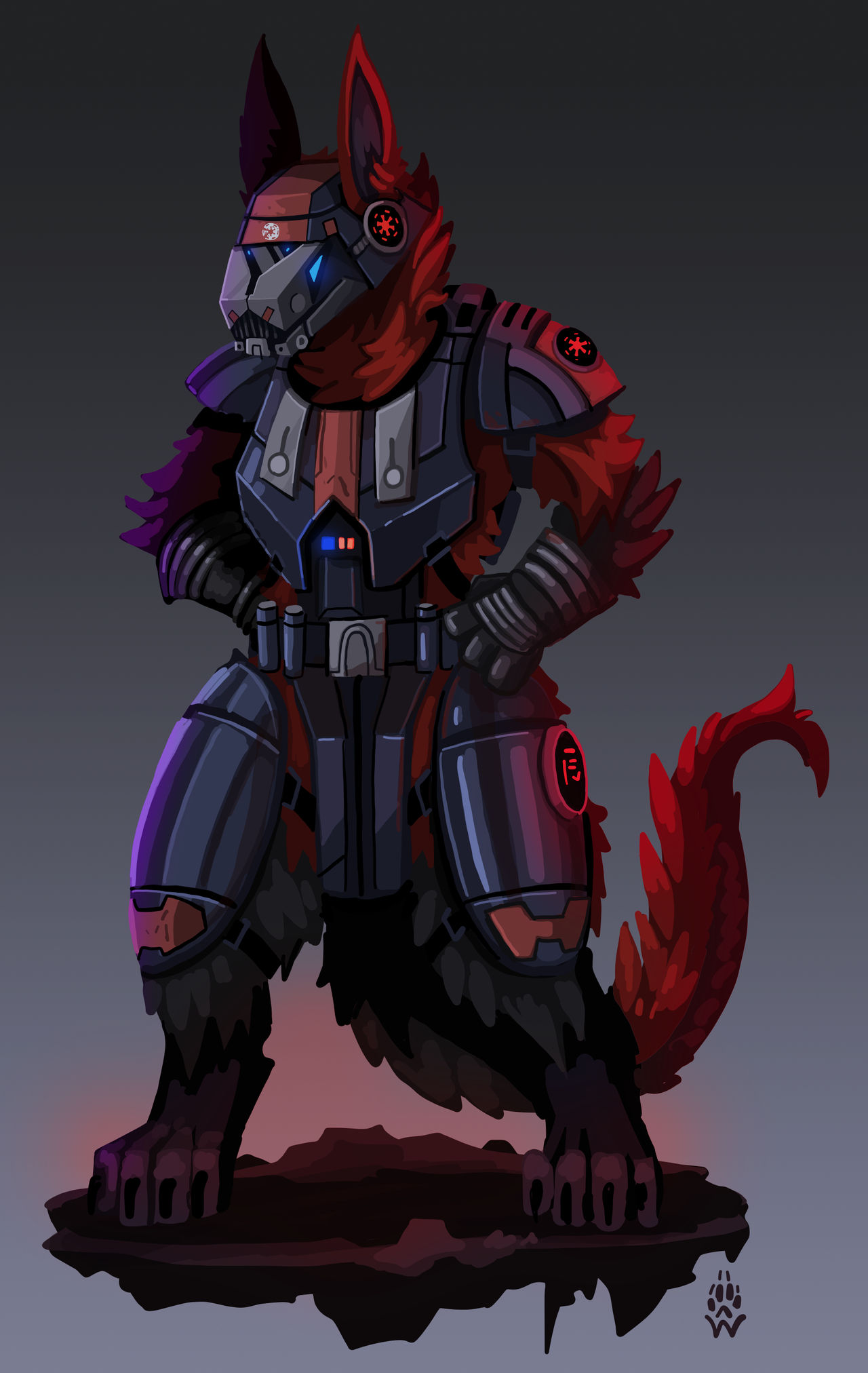 Sith trooper protogen by Wolfdog-ArtCorner on DeviantArt