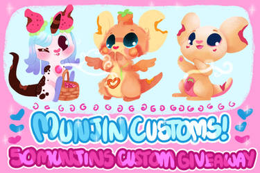Munjin Customs Giveaway! |CLOSED|