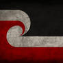 Maori Tino rangatiratanga Grunge Flag