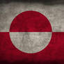 Greenland Grunge Flag