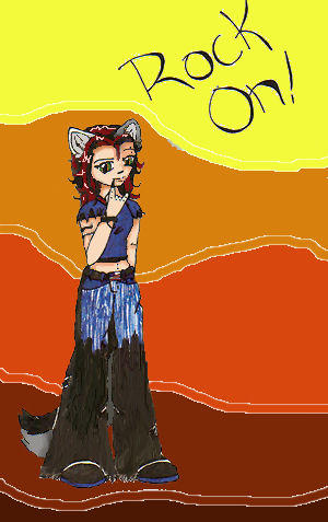 Rock A Stack Deviantart Rock On colored by artbrat05 on DeviantArt