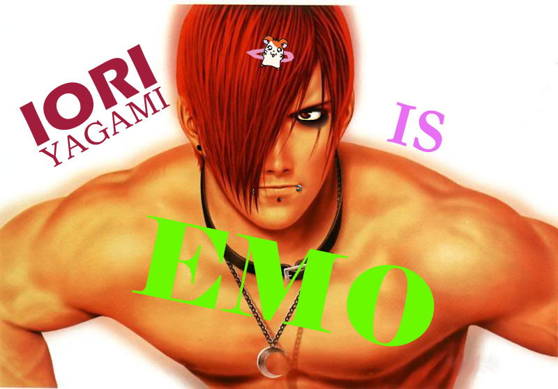 iori yagami is emo