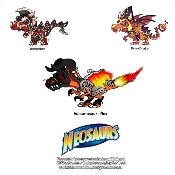 Neosaurus neosaurs by CALEBJEZREEL on DeviantArt