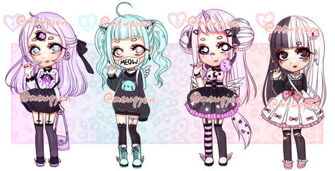 ADOPTS: Pastelgoth bby's [CLOSED]