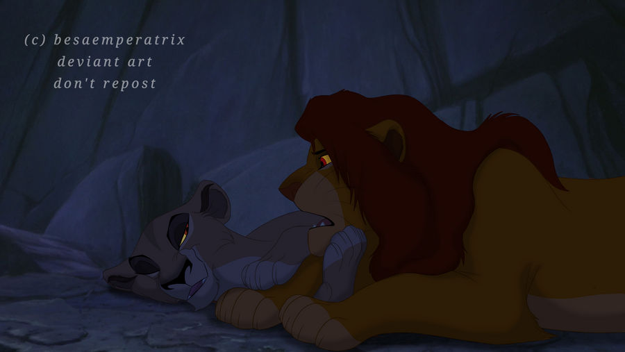 Simba Cheated Examples Character swap (Zira and Simba fake screenshot) by besaemperatrix on ...