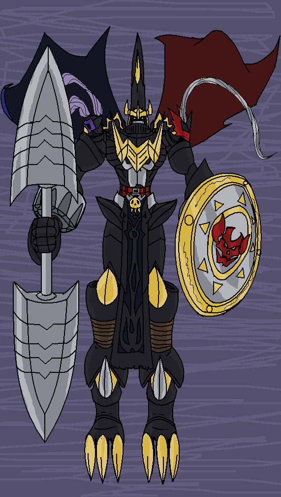 DarkKnightmon Royal Mode S by Cenadramon on DeviantArt