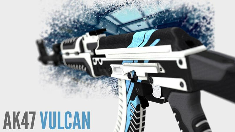 CS:GO . AK-47 Vulkan. by HanzovHasashi on DeviantArt