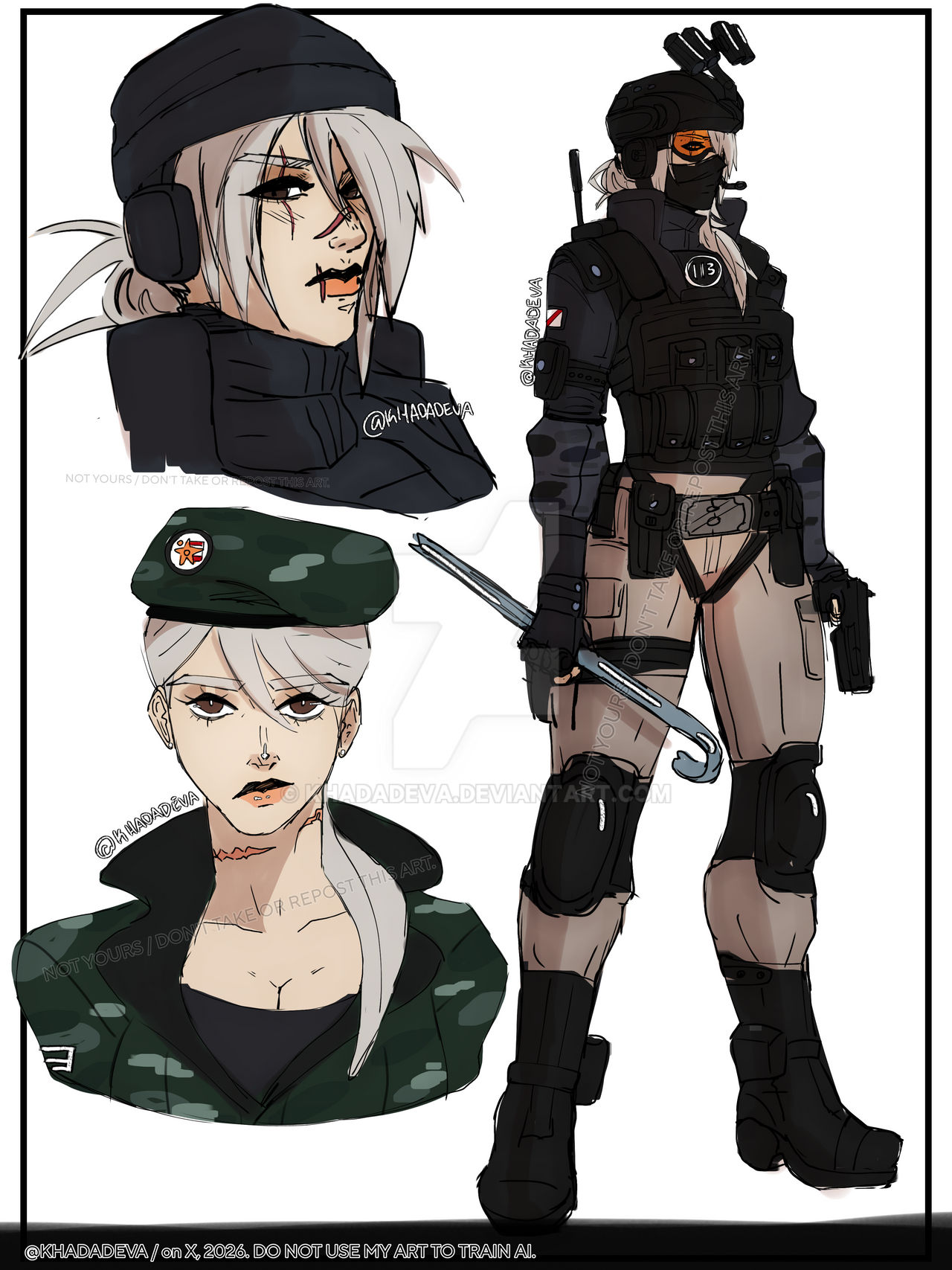 Unique Cod Character COD/RE EXPERIMENTAL ORIGINAL CHARACTER DESIGN by KHADADEVA on DeviantArt