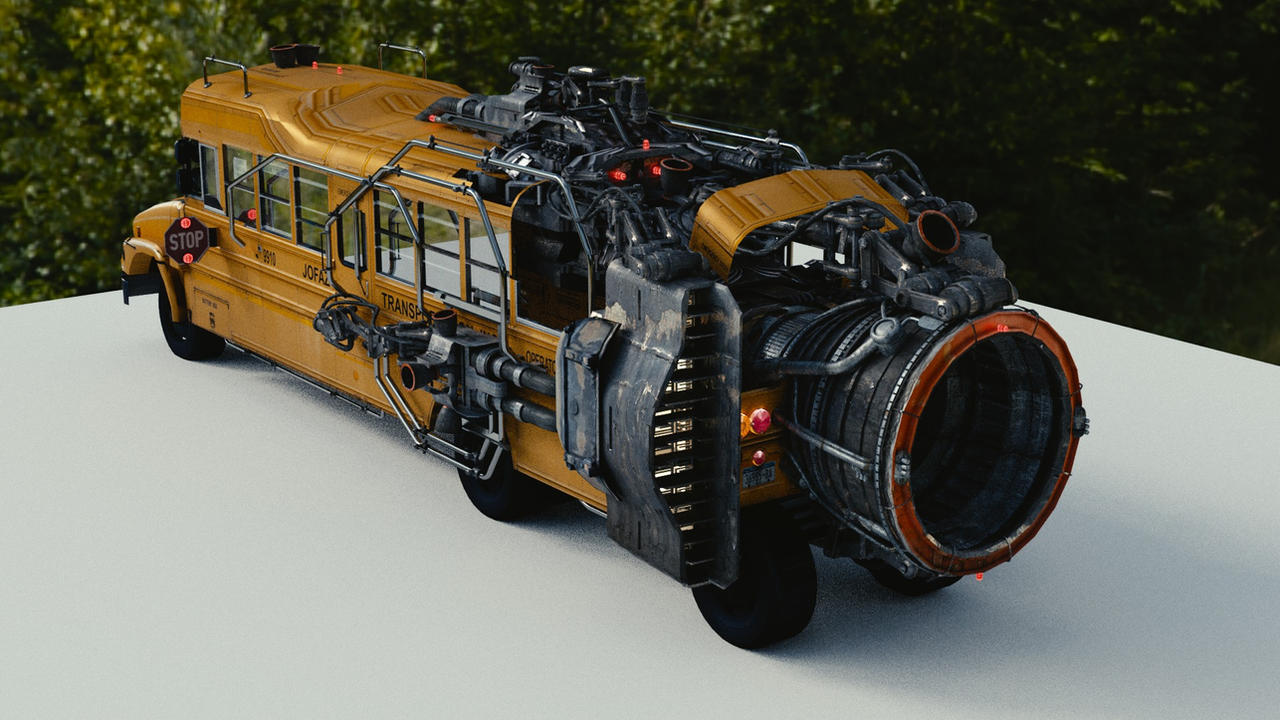 Rocket Bus High Def Rocket Bus by Mrdodobird on DeviantArt