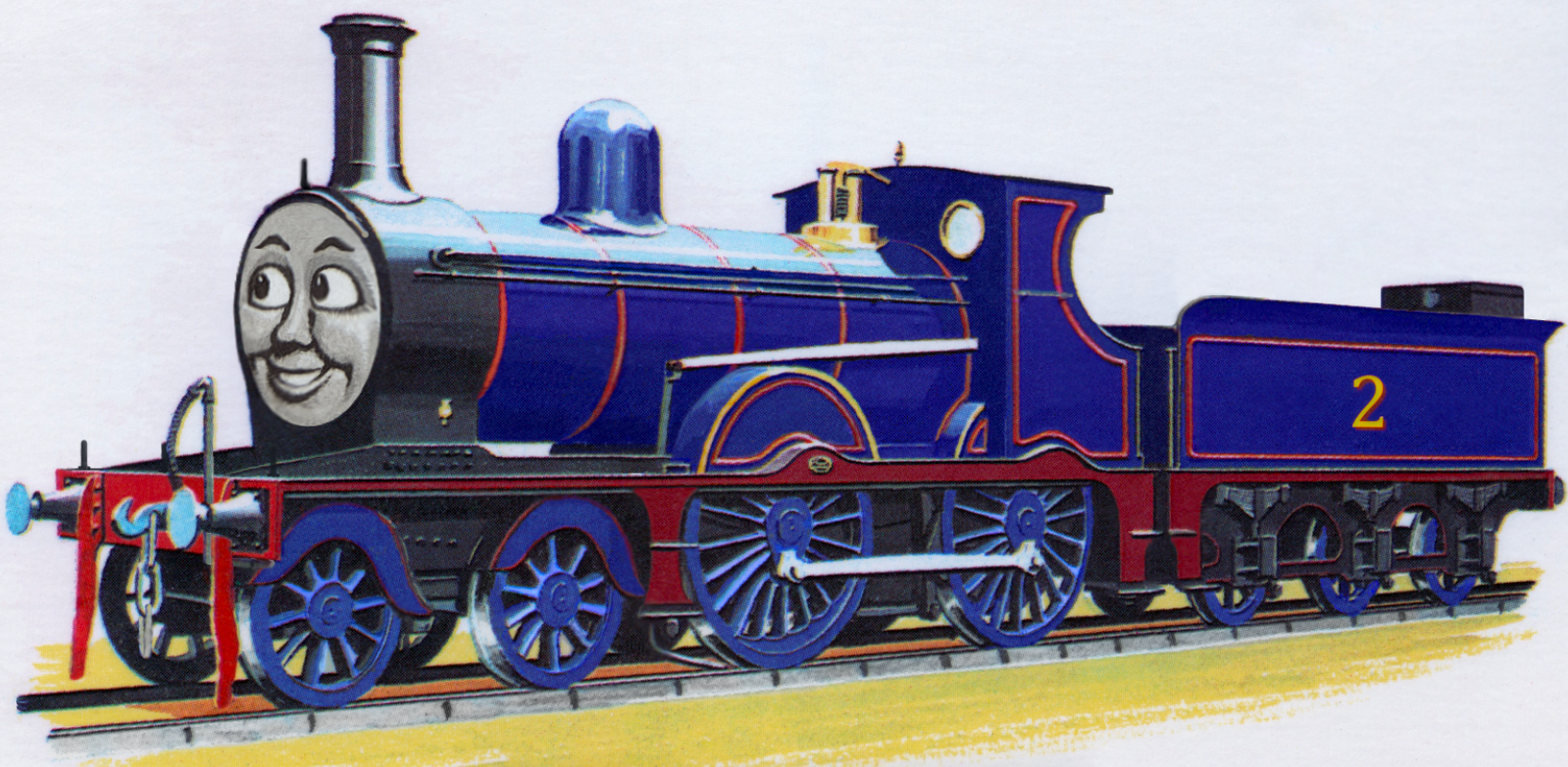 Edward the Blue Engine by SleeperAgent1 on DeviantArt